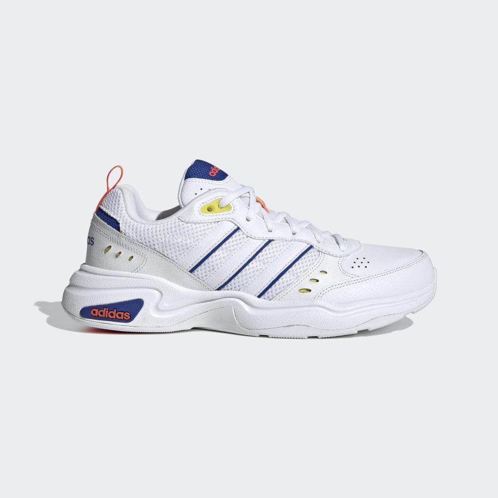 Adidas Men's Strutter Trainers White/Yellow Ireland EG8382